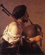 TERBRUGGHEN, Hendrick Bagpipe Player st Sweden oil painting reproduction